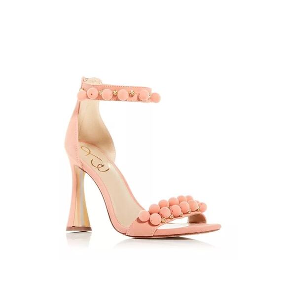 SAM EDELMAN Luella Beaded Dress Sandals Size 7.5 - Picture 1 of 12